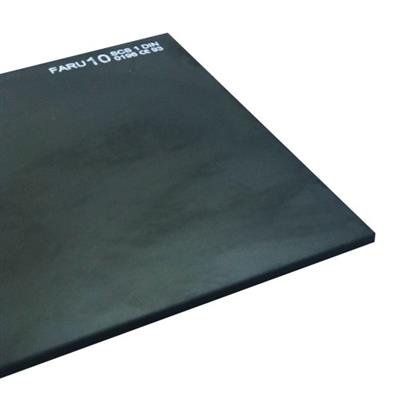 CRISTAL CARETA 110X90MM VERDE TONO 10