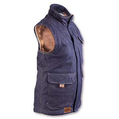 CHALECO DENIM JS 106 SOLDADURA T-L