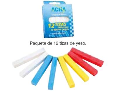 TIZA BLANCA (PAQUETE 12UDS) (45-050D)