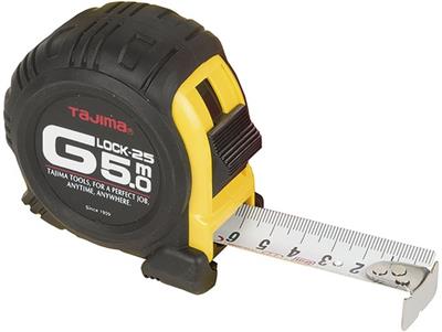 FLEXOMETRO TAJIMA G-25 GOMA FRENO 5MX25MM (7105S5)