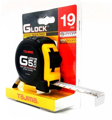 FLEXOMETRO TAJIMA G-25 GOMA FRENO 5MX19MM (7104S5)