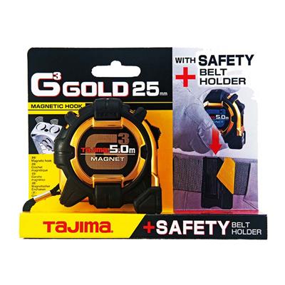 FLEXOMETRO TAJIMA G3 GOLD GOMA FR. 5MX25MM (7114S5