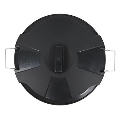 CUBO BASURA TAPA 50L NEGRO (CU-50N)