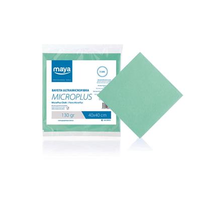 BAYETA LIMPIACR. MICROPLUS MAYA 40X40 5UDS (07015)