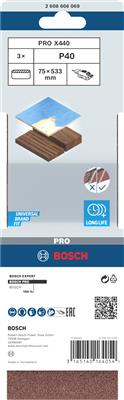 BOSCH 2.608.606.069 LIJA BANDA 75X533MM G40 (3UDS)