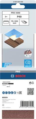 BOSCH 2.608.606.069 LIJA BANDA 75X533MM G40 (3UDS)