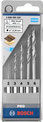 BOSCH 2.608.595.525 BROCA MADERA SET 5PZAS.
