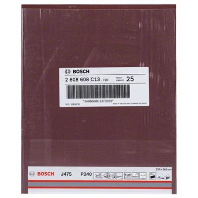 BOSCH 2.608.608.C13 LIJA METAL 230X280MM G240 HOJA