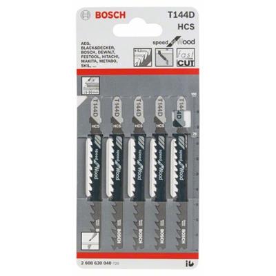 BOSCH 2.608.630.040 HOJAS CALADORA T144D (5UDS)