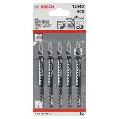 BOSCH 2.608.630.058 HOJAS CALADORA T244D (5UDS)