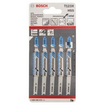 BOSCH 2.608.638.473 HOJAS CALADORA T123XPRO (5UDS)