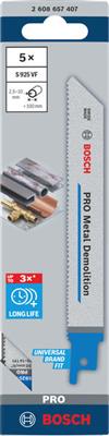BOSCH 2.608.657.407 HOJAS SABLE S925VF (5UDS)