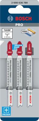 BOSCH 2.608.636.780 HOJAS CALADORA T102BF (3UDS)