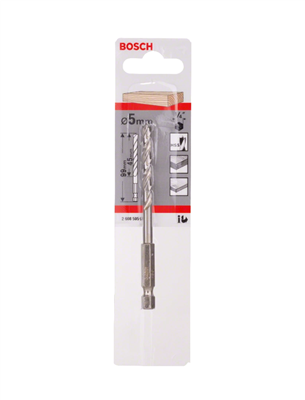 BOSCH 2.608.595.522 BROCA MADERA 6X106MM 1/4" HEXA