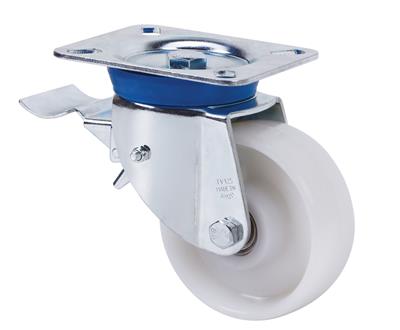 RUEDA ALEX 2-1635 Ø150MM GIRAT. FRENO 500KG NYLON