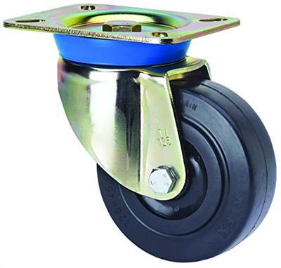 RUEDA ALEX 2-0003 Ø125MM GIRAT. 200KG GOMA