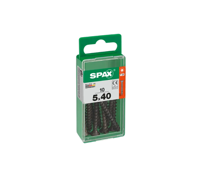 TORNILLO SPAX CP 5,0X40 NEGRO T20 TR (PQTE 10uds)