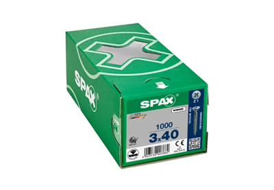TORNILLO SPAX CP WIROX Z1 TR 3,0X40 CAJA (1000UDS)