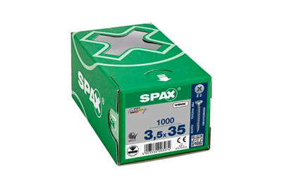 TORNILLO SPAX CP WIROX Z2 TR 3,5X35 CAJA (1000UDS)