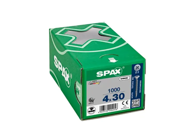 TORNILLO SPAX CP WIROX Z2 TR 4,0X30 CAJA (1000UDS)
