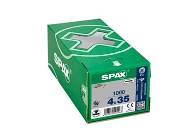 TORNILLO SPAX CP WIROX Z2 TR 4,0X35 CAJA (1000UDS)