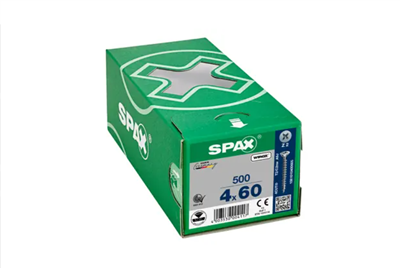 TORNILLO SPAX CP WIROX Z2 TR 4,0X60 CAJA (500UDS)