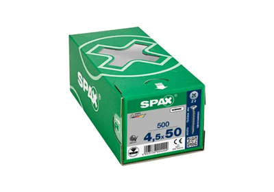TORNILLO SPAX CP WIROX Z2 TR 4,5X50 CAJA (500UDS)