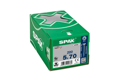 TORNILLO SPAX CP WIROX Z2 TR 5,0X70 CAJA (200UDS)
