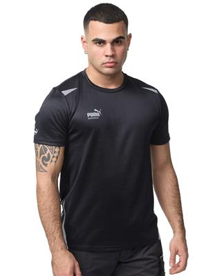 PUMA CAMISETA TERGAL M/CORTA NEGRA T-L (30-02-12)