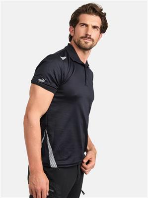 PUMA POLO TERGAL M/CORTA NEGRO T-L (30-04-12)