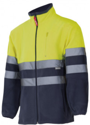 FORRO POLAR CREMALLERA A.V. 183 MARINO/AMAR. T-XL