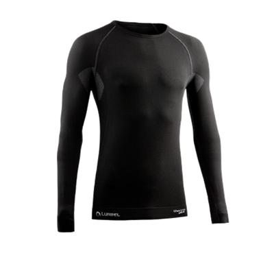 CAMISETA TERMICA POWER M/LARGA NEGRA T-L LURBEL