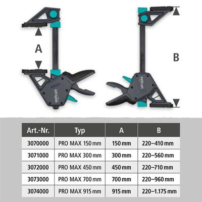 APRIETO MONOMANUAL PRO MAX. 300MM (3071000)