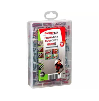 FISCHER KIT DUOPOWER 160 TACOS+TORNILLOS 538622