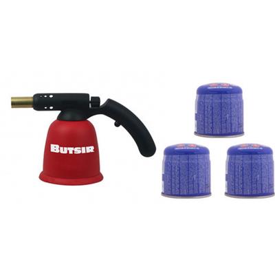 SOLDADOR LAMPARA BUTSIR + 3 CARTUCHOS COCH0016