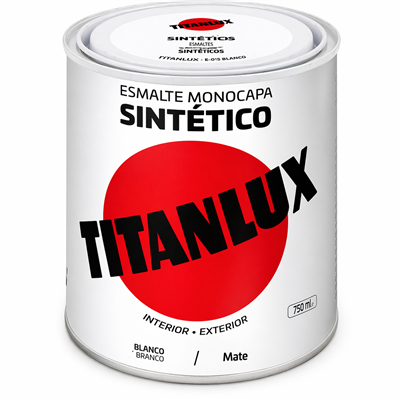 ESMALTE SINT. MATE BLANCO 4L (5809007)