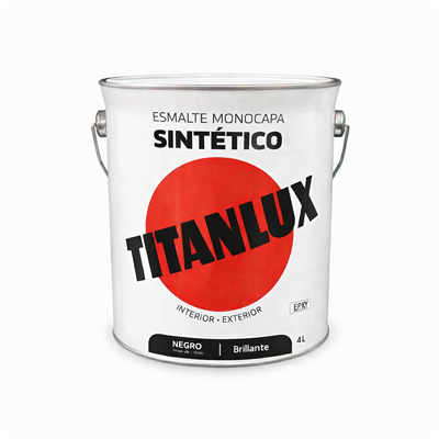 ESMALTE SINT. BRILLANTE NEGRO 4L (5808992)