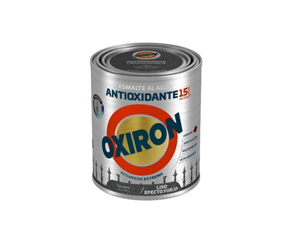 ESMALTE ANTIOX.AGUA FORJA GRIS ACERO 750ML(5805955