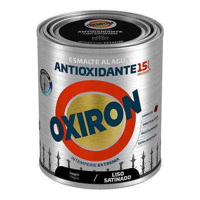 ESMALTE ANTIOX. AGUA LISO SAT.NEGRO 750ML(5805998)