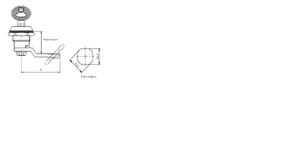 CIERRE PANEL SR5516 Ref.063110534E LLAVE IGUAL 