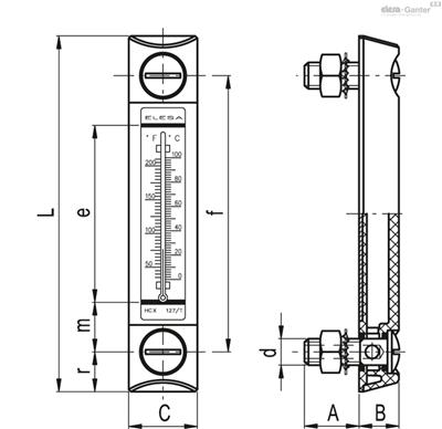 EG INDICADOR NIVEL ACEITE HCX254/T-AR-M12 (11367R)