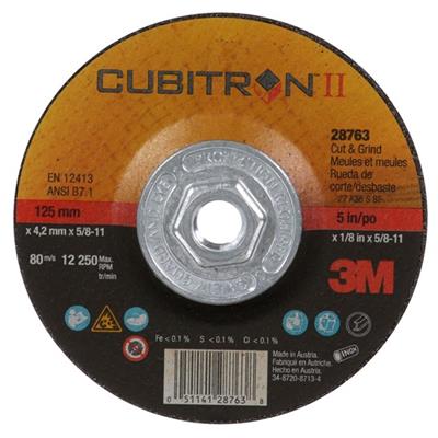 3M DISCO CUBITRON II Ø125X4,2MM (81149)