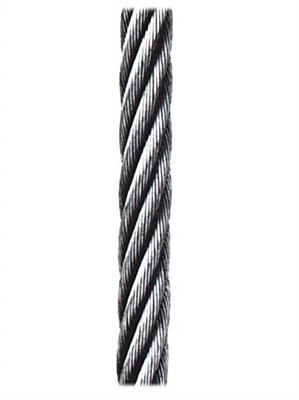 CABLE ACERO GALV. Ø4MM ROLLO 100M (6X7+1)