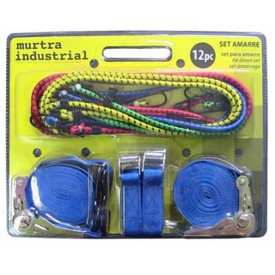 MURTRA SET AMARRE 4 CINTAS+8 PULPOS REDONDOS