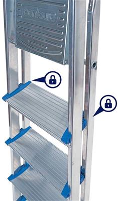 ESCALERA ZARGES TIJERA 4P BIG STEP 208204 CENTAURE