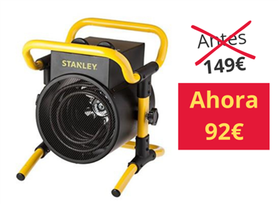 CALEFACTOR ELECTRICO MONOFASICO 3KW ST-303-231-E