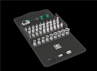 WERA JGO. CARRACA 1/4" ZYKLOP 8100 SA (05003755001