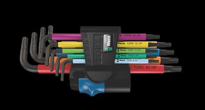 WERA JUEGO LLAVE TORX MULTIC. 967/9 (05024179001)