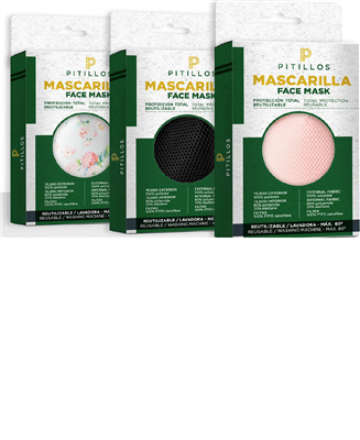 MASCARILLA LAVABLE LISA FUTBOL T-M (M1R)