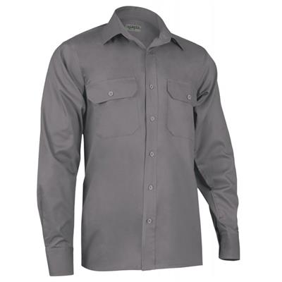 CAMISA ALGODON M/LARGA GRIS CONDOR T-42